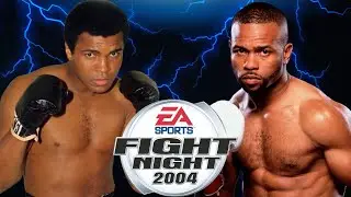 Muhammad Ali vs. Roy Jones Jr - Fight Night 2004 - PlayStation 2