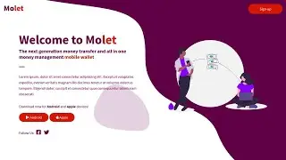 How to Create a Mobile App Landing Page Using HTML, CSS and Bootstrap