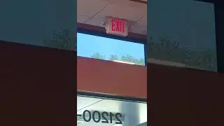 Lithonia lighting exit sign combo fail