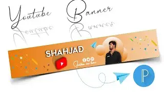 Channel Banner kaise banaen | 2023 youtube Banner kaise banaye | Shahjad0