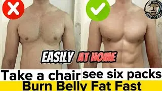 Unbelievable | 8 Minute Chair Workout | to Blast Your  Belly Fat Away Fast !