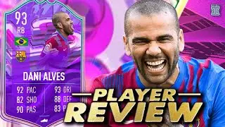 5⭐/5⭐ 93 FUT BIRTHDAY DANI ALVES PLAYER REVIEW! FIFA 22 Ultimate Team