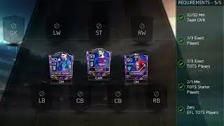 Completing last sbc 750 UTOTS points Harder then i think