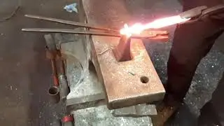 Forging an acorn. Read the description.