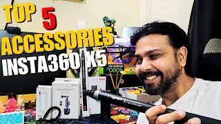 Top 5 MUST-HAVE Insta360 X5 Accessories | Ultimate Guide for Creators (2025 Edition) 🔥