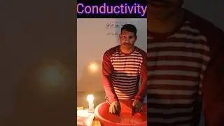 Conduction of current in water. electricity in salt solution. saltisgood conductor..#shorts #shorts