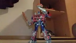 transformers Optimus Prime MB 01 Stop motion Part 02
