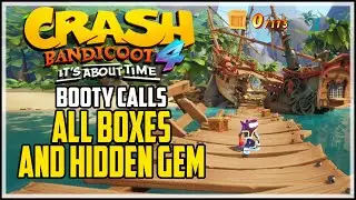 Crash Bandicoot 4 Booty Call All Boxes And Hidden Gem
