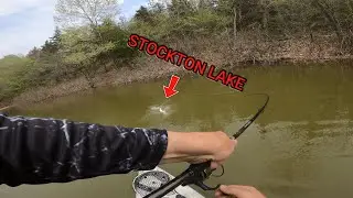 Spring Bass Fishing Stockton Lake