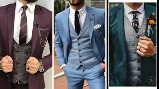 Best 3 piece suit for men# Latest wedding outfits for groom