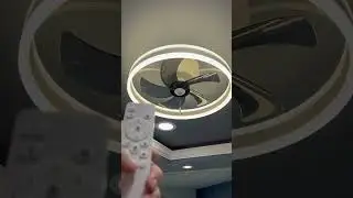 Обзор компактного потолочного вентилятора с низким профилем! Идеальный вентилятор для комнаты с д...