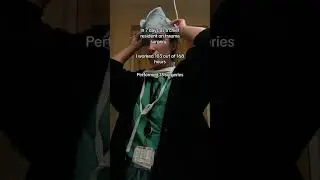 Life as a surgery resident on trauma surgery. #surgeon #md #medical