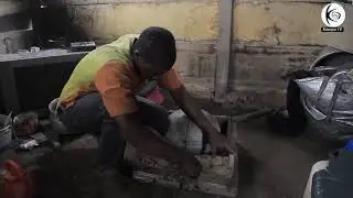 PRIMITIVE METHOD OF MAKING METAL/ALUMINIUM POT (DADESEN) FROM METAL SCRUBS documentary