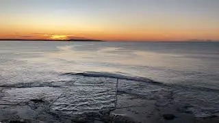 Calm sunrise into morning no humans to be seen