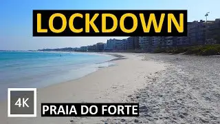 Praia do Forte FECHADA em Cabo Frio/RJ (4K 60fps)