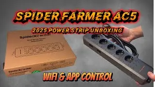 Spider Farmer GGS AC5 Smart Power Strip 📦
