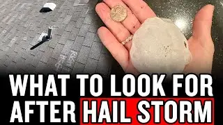 Insurance Hail Roof Damage Inspection