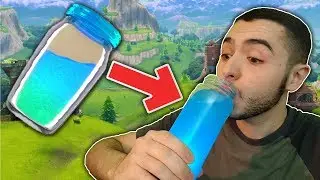 COMMENT FAIRE LA POTION FORTNITE COMESTIBLE 😋💦