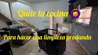 Quite parte de la cocina🙆‍♀️ limpieza profunda 