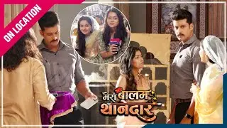 Mera Balam Thanedaar | On Location | Veer Ko Hue Mithi Mai Aur Unke Aashram Par Shaq