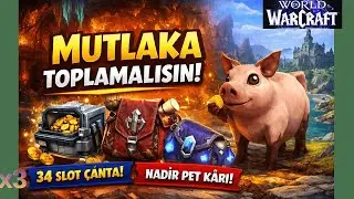 Yeni mi 80 Oldun? BU &Ccedil;ANTALARI ve PETİ ALMADAN GE&Ccedil;ME! | WoW Gold Tipi