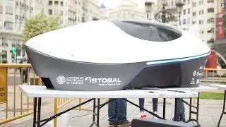 Hyperloop UPV, exhibiting at the Valencia Startup Market 2018