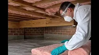 Crawl Space Insulation in Your Home. #homeinsulation #insulation 