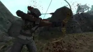 Skyrim Gameplay Ruff and Rugged without Editing: Assassins & War Pt 2
