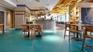 Bespoke blue floors!