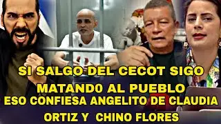 Angelito de Claudia Ortiz  y chino Flores Amenazaa desde El Cecot Al Pueblo ..si Salgo Los Matoo!!😱