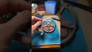 3D printed Electric generator struggles #short