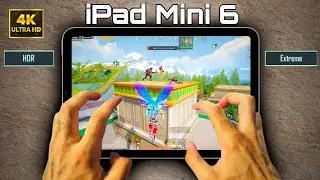 iPad Mini 6 4K HDR Test in Hot-Drop 🥵 5 Finger Handcam | Sensi - Control | PUBG Mobile - BGMI