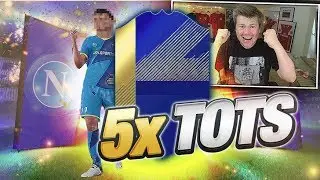 😱🔥 5x TOTS!!! M&Oacute;J OSTATNI PACK OPENING?! 🔥😱 FIFA 18
