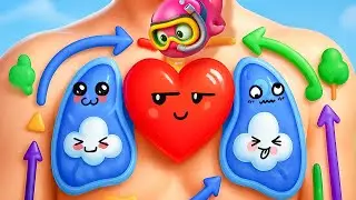 🧠🩺 Learn Human Organs with Sammy! 😂 Fun & Educational Adventure for Kids 🌈