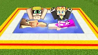 24 SAAT BOYUNCA &Ccedil;ILGINCA BİR TATİL YAPTIK 🌊 - Minecraft