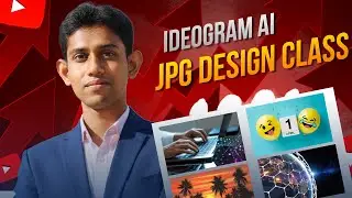 Ideogram AI JPG Design Tutorial | Microstock Ready Design Course class 5