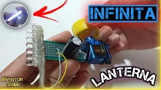 como fazer uma lanterna sinetica caseira(passo a passo)