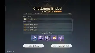 [Honkai: Star Rail Event] Apocalyptic Shadow - Gusty Primate (I) - Difficulty 01