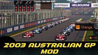 50% Race with 2003 Season Mod - Australian Grand Prix | F1 2020