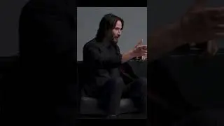 Keanu explain Matrix movie to young girl & reaction #keanureeves #matrix #movie #story #shorts