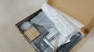 Cage Assembly of the ZENY 53 Inch Wrought Iron Birdcage with Rolling Stand