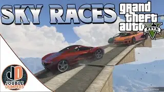 GTA V ONLINE PS4 - SKY RACES!