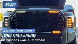 DIY Grille Side Lights for Toyota Tundra (2022-2026) | Step-by-Step Wiring Tutorial