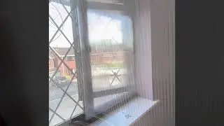 Air conditioning pipe for a casement window solution! Cheap and simple.
