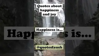 Quotes about happiness and joy #shorts #quotes #happiness #joy #psychologyfacts