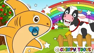 Baby Shark + Old MacDonald Had A Farm - Nursery Rhymes & Kids Songs | Baby Shark Poem