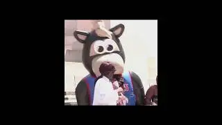 Inflatable horse mascot, might be quite hungry today. #inflatablecostume #mascot
