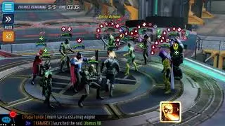 Marvel Strike Force| Supernatural+Hela vs DocOc Equal powers