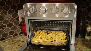 Wolfgang Puck Air Fryer Oven with Rotisserie Review: Air Fried French Fries!
