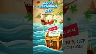 Columbus Day Special: 10% OFF Your MMJ Consultation! #off #discount #columbusday #wellness #usa